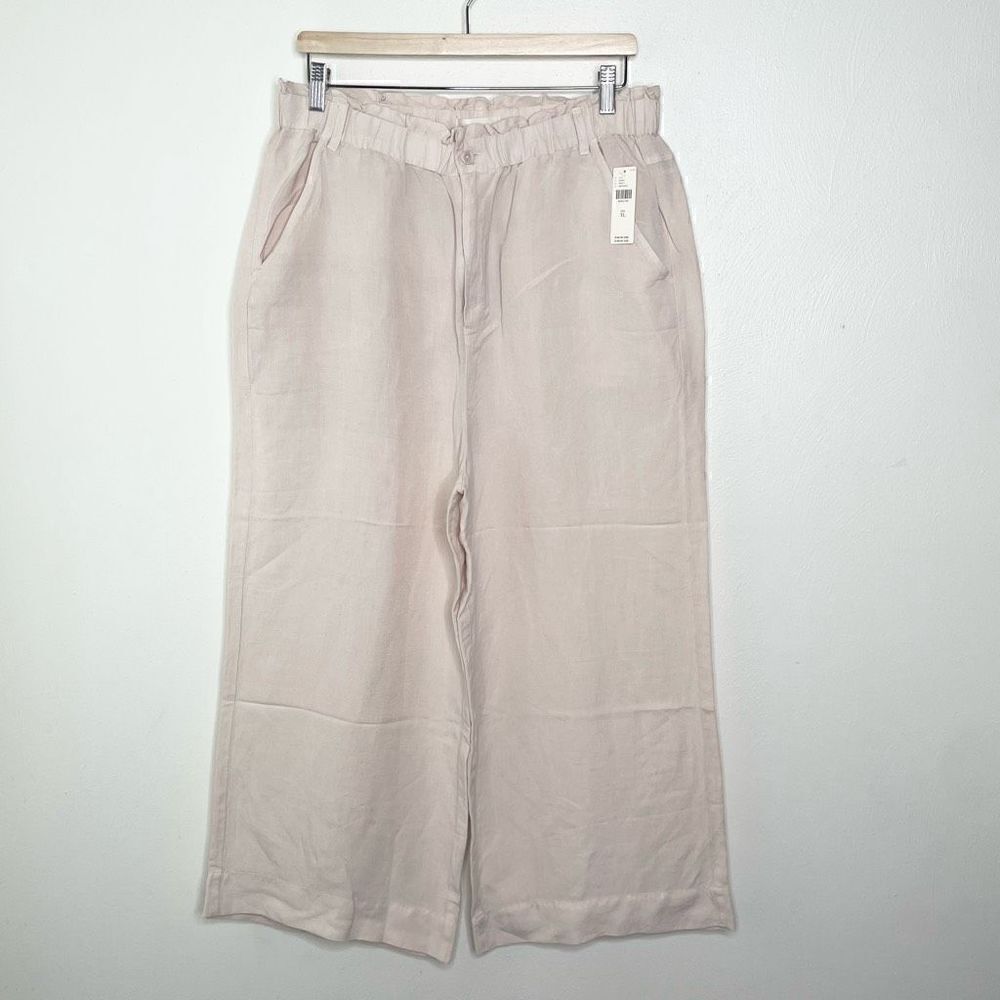 Anthropologie linen trousers - XL